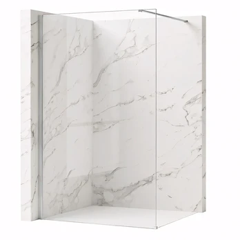 Dušo siena Rea Flexi Transparent / Chrome 70