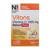 NS Vitans Vitaminas C+ 1000Mg Retard Max 30 Comp kaina