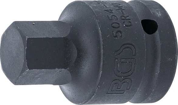 Antgalis smūginis | 20 mm (3/4") | hex šešiakampis 19 mm (5054-19)