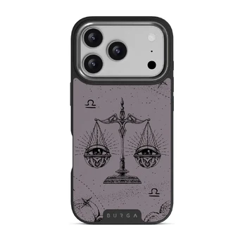 Libra - iPhone 17 Pro Case, Elite Dark (MagSafe) / Gunmetal / Purple