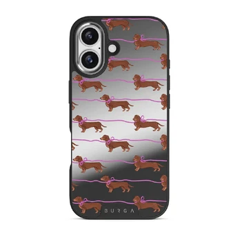 Always Late - iPhone 17 Case, Elite Mirror Dark (MagSafe) / Silver