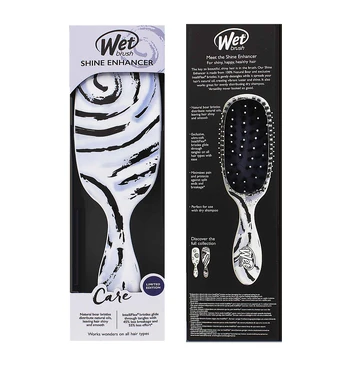 Wet Brush Shine Enhancer Watercolor plaukų šepetys