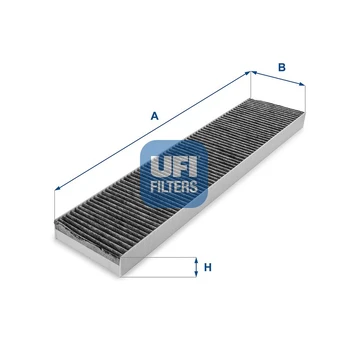 Filtras, salono oras UFI 54.118.00