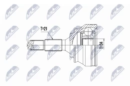 PASCAL G1C037PC CV Joint kaina