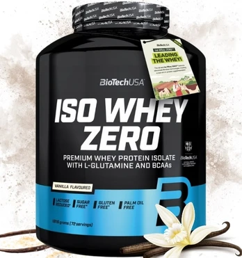 BioTech Iso Whey Zero, Vanilla, 1816 g