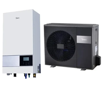 Split tipo šilumos siurblys oras-vanduo Midea M-Thermal Arctic MHA-V8W/D2N8-B2+HB-A100/CDS90GN8-B2