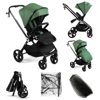 Kidnort Isbjörn Green Vaikiškas vežimėlis