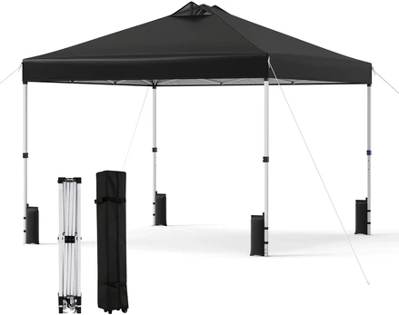 Promotion 10x10 pėdų pop-up palapinė juoda
