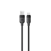 USB kabelis Acefast C16-04 USB-A to USB-C 1.2m juodas