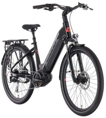 Elektrinis dviratis Tabou Mono UP 2.0 26 black-red-16"