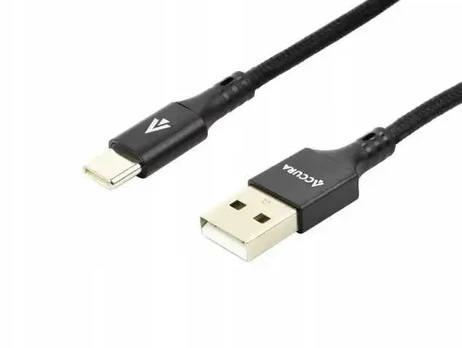 ACC2290 USB-C/USB-A 3A 1m Black