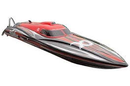 Amewi RC Boot Alpha Flame Scheme Rennboot/Ohne Akku/14+