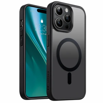 Dėklas Telforceone Etteri Matt Mag Apple iPhone 14 Pro 6,1' juodos spalvos