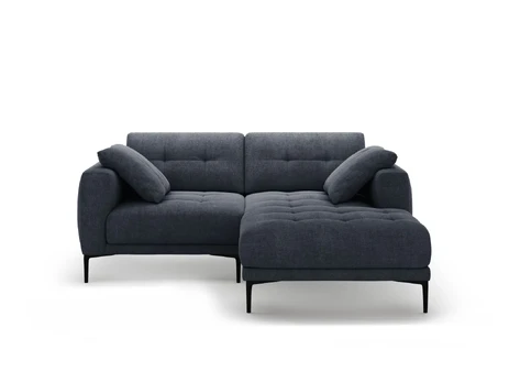 Right Corner Sofa, "Lazio", 2 Seats, 205x174x86 Made in Europe