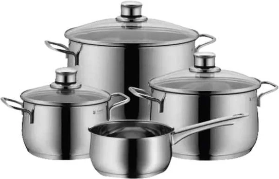 WMF 730446040, Boiling set, Nerūdijantis plienas, Nerūdijantis plienas, Induction, 4 pc(s)
