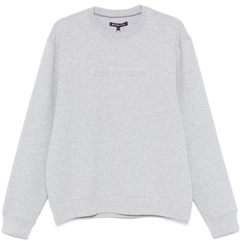 Megztinis vyrams, Pilka, Embossed logo crew