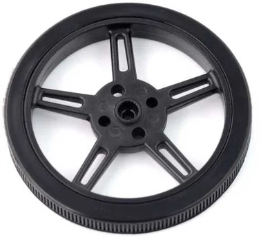 Feetech servo ratas - juodas
