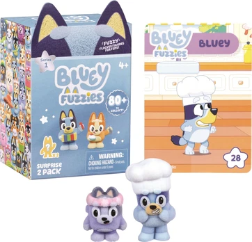 Bluey Fuzzies – Mini Figures – 2 pack (90452)