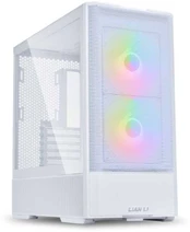 Lian Li LANCOOL 207 PC Case, Midi-Tower, ATX, Tempered Glass - white kaina