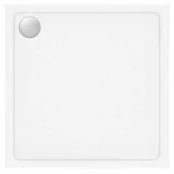 Dušo Padėklas Savoy 80X80 su Brushed Copper grotelėmis Rea 80x80x6
