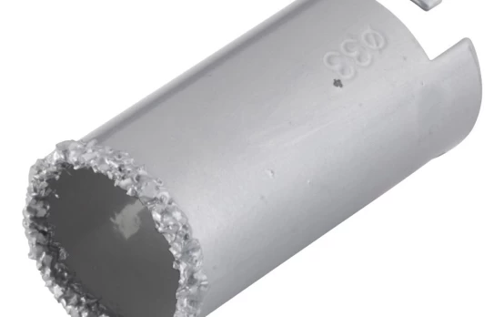 Grąžtas-karūna glazūrai su volframu WOLFCRAFT 3473000 skersmuo 33 mm.