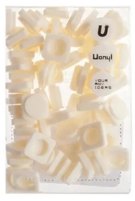 Konstruktorius Upixel Pixel Chips Small P002W P002W, silikonas
