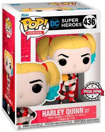 Funko POP figure DC Comics Super Heroes Harley Quinn Exclusive