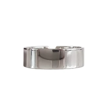 Sidabrinis žiedas Base 6mm