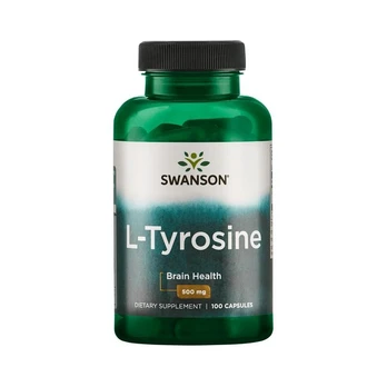 SWANSON L-Tirozinas 500 mg, 100 kaps.