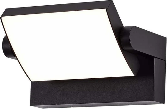 17W LED paviršinis lauko šviestuvas, juodas, 3000K