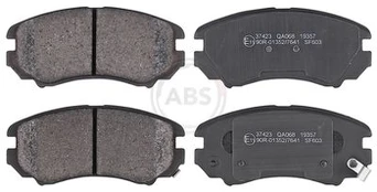 Stabdžių trinkelių rinkinys, diskinis stabdys A.B.S. 37423