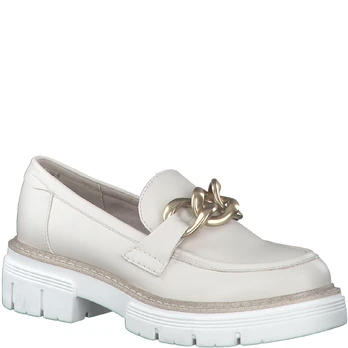 Loaferiai moterims, Smėlio, LOAFERS, MARCO TOZZI