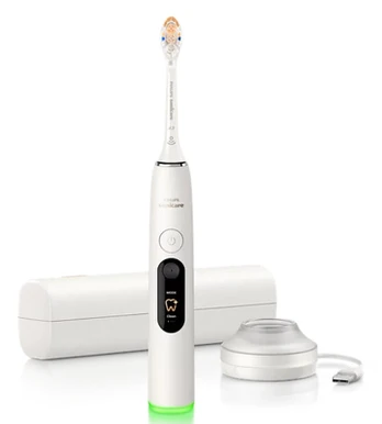 Philips Sonicare DiamondClean 8000, baltas - Elektrinis dantų šepetėlis