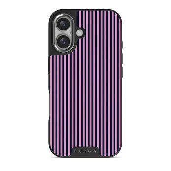 Bubblegum - iPhone 16 Plus Case, Elite Dark (MagSafe) / Silver