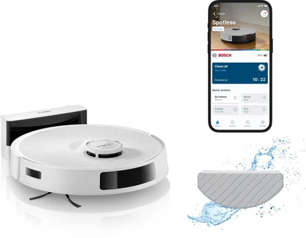Bosch BCRC2W Dulkių siurblys-robotas, Spotless Advanced