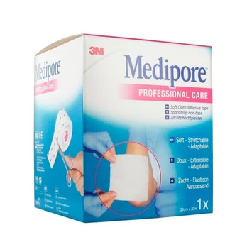 3m Medipore neaustinė juosta 10cmx10m