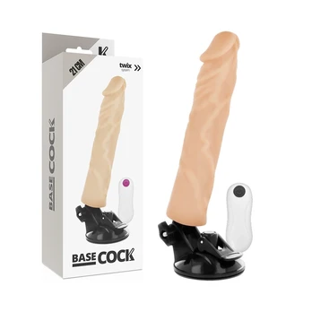 Dildo BASECOCK REALISTIC VIBRATOR 21 cm