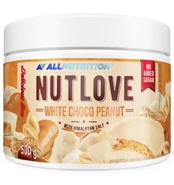 Allnutrition NUTLOVE, White Choco Peanut, 500 g kaina