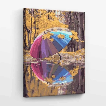 Tapybos rinkinys "Rainbow Umbrella"