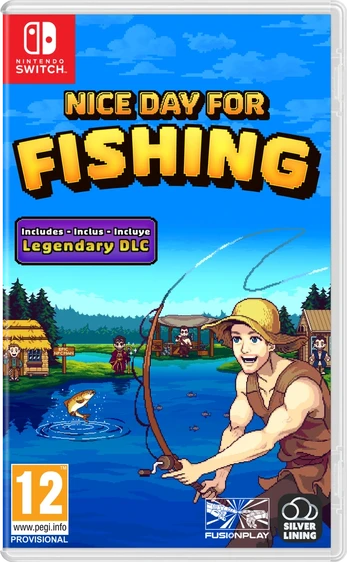 Silver Lining Sidabrinis Lining Puiki diena žvejybai – „Nintendo Switch“