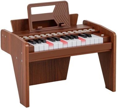 Skaitmeninis pianinas rudas