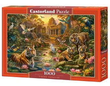 Puzzles 1000 elements Tigers Paradise kaina