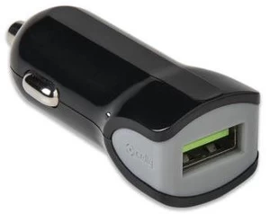 CELLY TURBO AUTOMOBILINIS ĮKROVIKLIS 1USB 2.4A BK