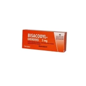 BISACODYL GRINDEKS 5 mg skrandyje neirios tabletės N40 kaina