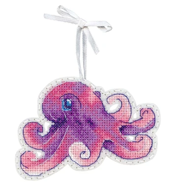 Cross stitch kit "Little octopus" ST-1029
