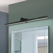Grožio LED veidrodžio šviesa, plotis 101 cm, juoda