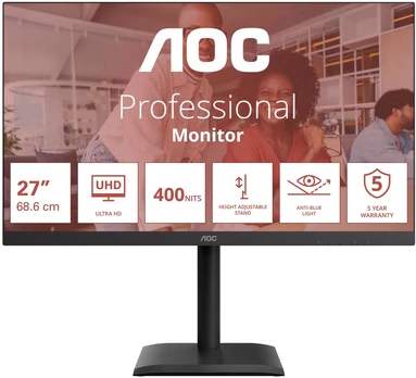 Monitorius AOC U27E4CV