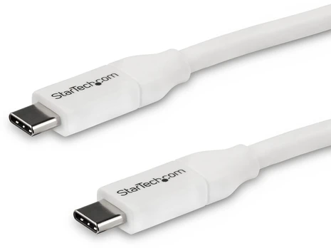 Laidas StarTech USB C to USB C USB Type-C, USB Type-C, 4 m, balta