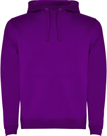 Violetinis džemperis su gobtuvu Urban