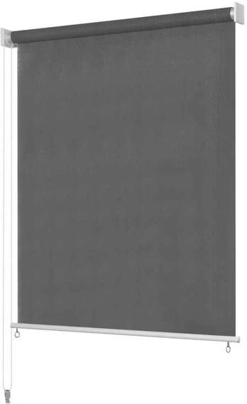 Lauko roletas, 350x140cm, antracito spalvos
